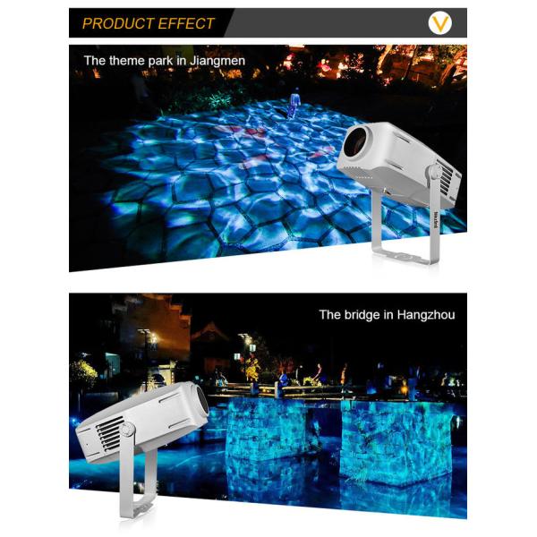35° Beam Angle 100W LED Architectural Lighting Waterwave Effect Projector