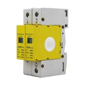 Best SPD 2p 10KA~20KA D ~420V House Surge Protector protection Protective Low-voltage Arrester Device wholesale