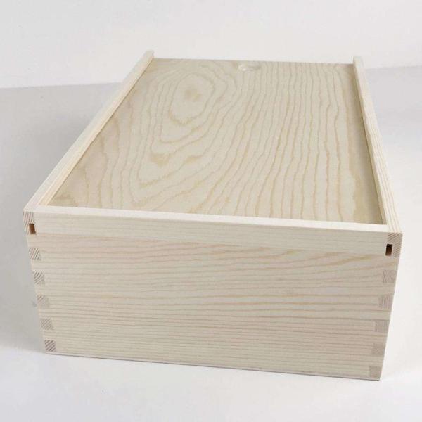 Cheap CARB Customized  Unfinished Wooden Craft Boxes Bulk Timber Wooden Box for sale