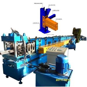 Best Teardrop Rack Upright Rolling Forming Machine GI 90mm Shaft wholesale