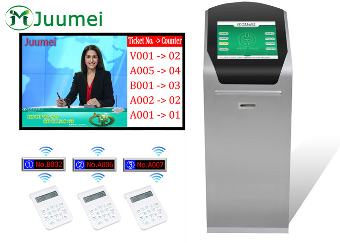 AUTO Queue Management Machine Touch Screen Self Service Multi - function