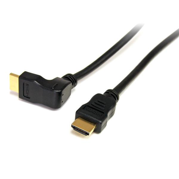 Cheap 6 ft 90° Down Angled High Speed HDMI Cable up angled HDMI monitor cable for sale