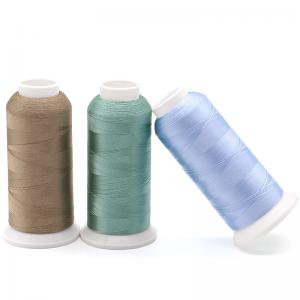 Best 4000 Yard Polyester Embroidery Threads 120D Yarn Counts for Machine Embroidery Needs wholesale