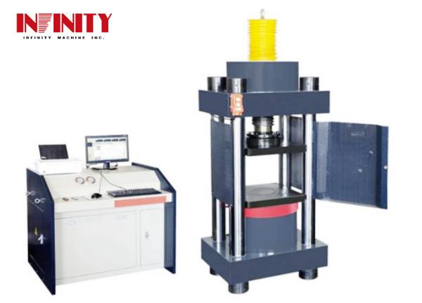 Cheap Microcomputer Electro Hydraulic Servo Compression Testing Machine Maximum Test Force 300kN for sale