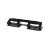 Buy cheap Black Color Rubber Basin 12 sheets capacity metal 4 holes paper punch from wholesalers
