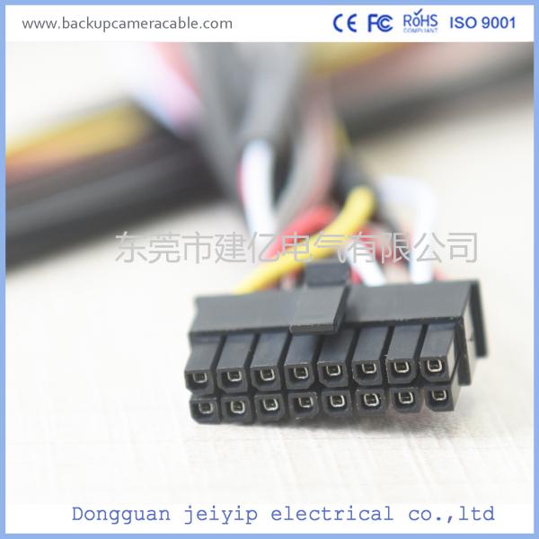 Bus Internal 16 Pin Terminal Cable , Vehicle Interior Automobile Anti Plug-In Cable