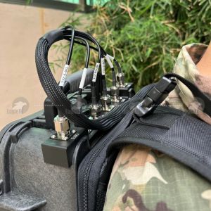 2KM Military Police Scanner Jammer Backpack Drone Jammer Omnidirectional &