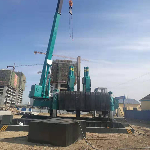 Silent Hydraulic Rotary Piling Rig High Efficiency SGS Certification