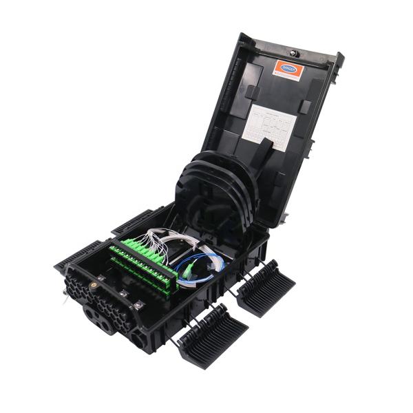 Waterproof IP65 Fiber Optic Distribution Box with ABS+PC Material and SC/ST/LC/FC/E2000 Connectors for Wall or Pole Mounting