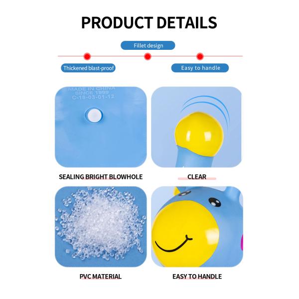 Odorless PVC Material Inflatable Animal Bouncer For Indoor Play