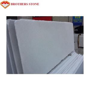 Best 1.8cm Thickness Thassos White Marble Stone , Polished Honed White Crystal Marble wholesale