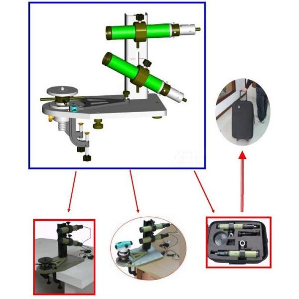Small Auto Level Suvey And Construction Instrument / Portable Collimator for Autolevel and Theodolite
