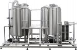 Steam Pressure 0.8Mpa Milk Making Machine , Mini Milk Processing Plant Easy