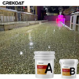Best Shiny Flakes Metallic Epoxy Floor Coating Color Concrete Floors wholesale