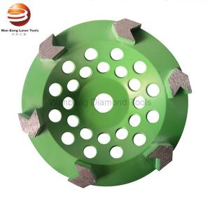 125mm 180mm Arrow Segment Diamond Grinding Cup Wheels