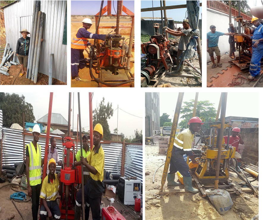 Four Hundred Meters Depth Engineering Drilling Rig Xy-2 Mining Blasting