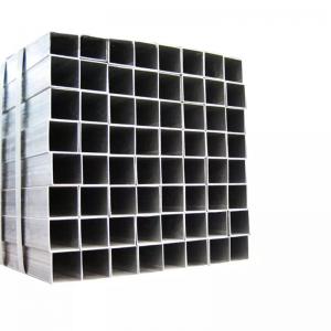 China 2.5 Inch Mild Steel Square Tube Chemical Stable Environmental Friendly Decorative on sale