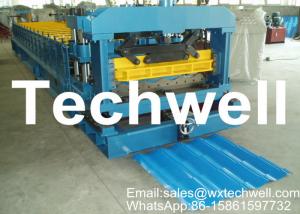 Best 0 - 15m / min Forming Speed Roof Tile Making Machine 0.4 - 0.6mm Material Thickness wholesale