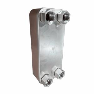 China High Efficiency Brazed Plate Type Heat Exchanger for Refrigeration Liquid Chiller Parts on sale