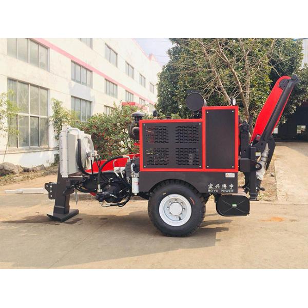 100kn 158hp Hydraulic Cable Puller Overhead Line Stringing Equipment