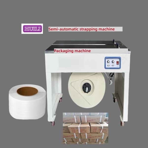 Semi-automatic strapping machine 6-15mm PP strap Automatic strapping machine 220V/60HZ