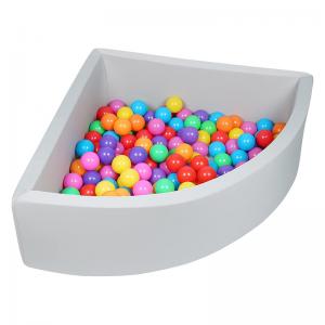 Best Thickness 5cm Fan Shape Foam Play Ball Pit For Toddlers Kids wholesale