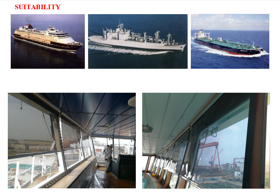 Solar blinds-Solar Shades Spring Roller-Anti glare sunscreen-FEIHANG MARINE