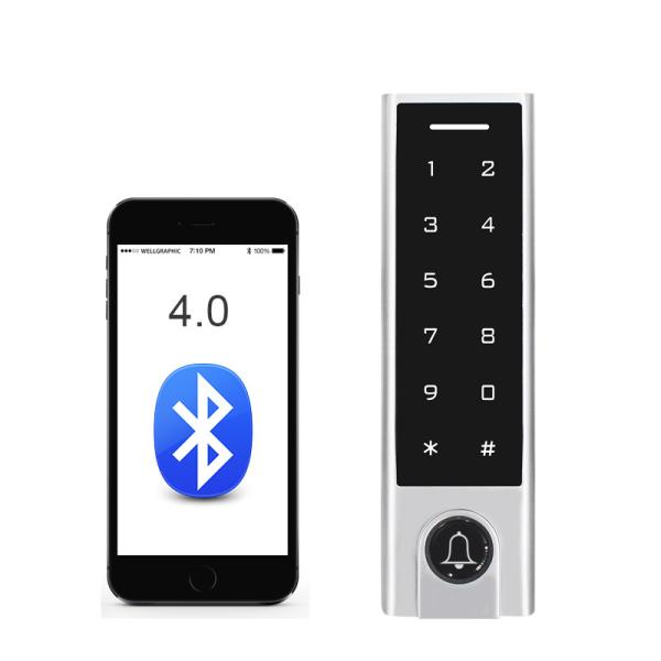 Cheap Waterproof Rfid Touch Screen Access Control Keypads With Doorbell Button for sale