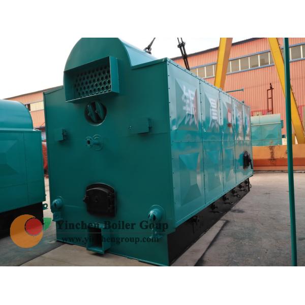 Moving Grate Biomass Fired Steam Boiler , Horizontal Fire Tube Boiler 1-4 T/H