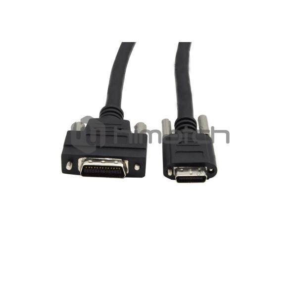 High Flex PoCL Camera Link MDR / SDR 26pin Cable For Industrial Machine Vision Systems
