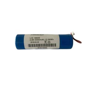 Best Rechargeable Li-ion Battery LIC18650 3.6V 3350mAh wholesale