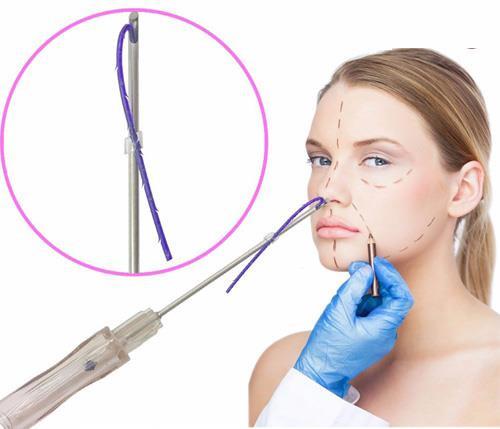 Cheap Korea MONO Screw PDO Thread Lift Face Lifting Pdo Thread With Needle for sale