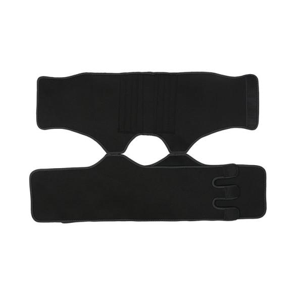 Black Elastic Band Belly And Thigh Trimmer Neoprene Booty Sculptor Thigh Trimmers