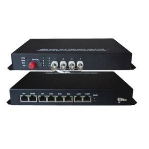 20KM 64channels FTTH Fiber Optic Media Converters SingleMode