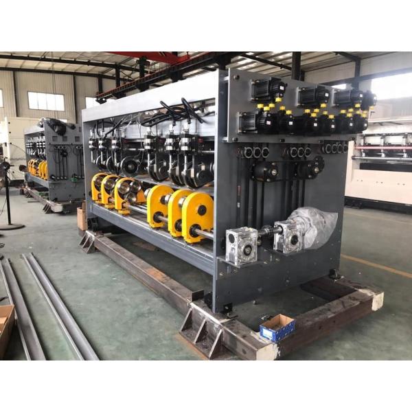 Automatic Cardboard Box Die Cutting Machine , Computer Control Cardboard Manufacturing Machine