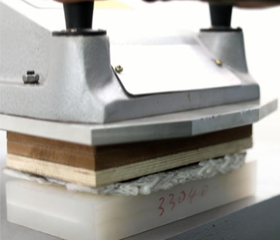 2.25kw ECO Air Filter Non Woven Fabric Cutting Machine