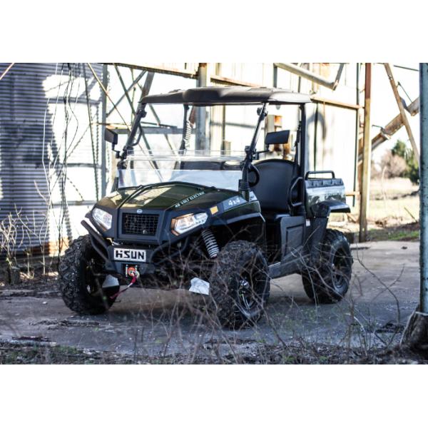 4WD Hisun Tracks UTV Electric Vehicle 48V Electric UTV with EEC Approved Certification