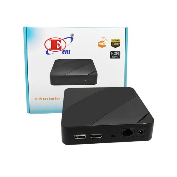 Cheap Digital Linux IPTV Set Top Box 5G WIFI Multi Language for sale