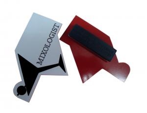 Best custom engraved magnetic badges staff name tags nurse plastic name tag supplier wholesale