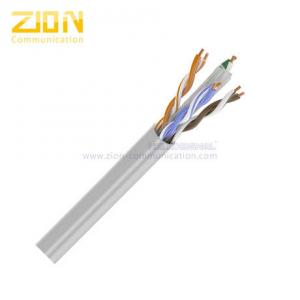 China U/UTP CAT6 BC PVC Solid 0.53mm copper Conductor Indoor PVC Jacket CAT6 Network Cable CPR Certified NO 7112202-053 on sale