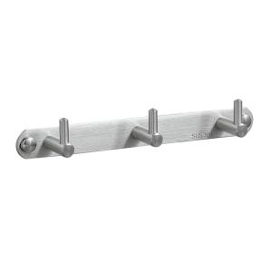 L Style Sus304 Bathroom Robe Hooks Hanging Clothes Coat Bag