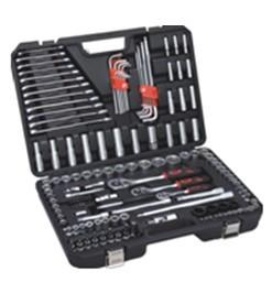 Cheap 155 pcs socket tool set ,with combination wrenches ,extension bar ,universal joint . for sale