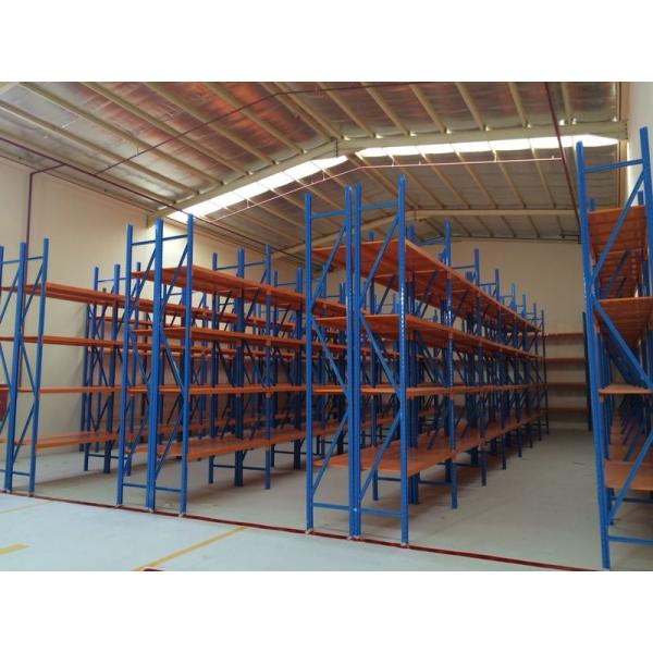 Easily Customized Storage Shelves Warehouse Steel Rack For Industrial Usage