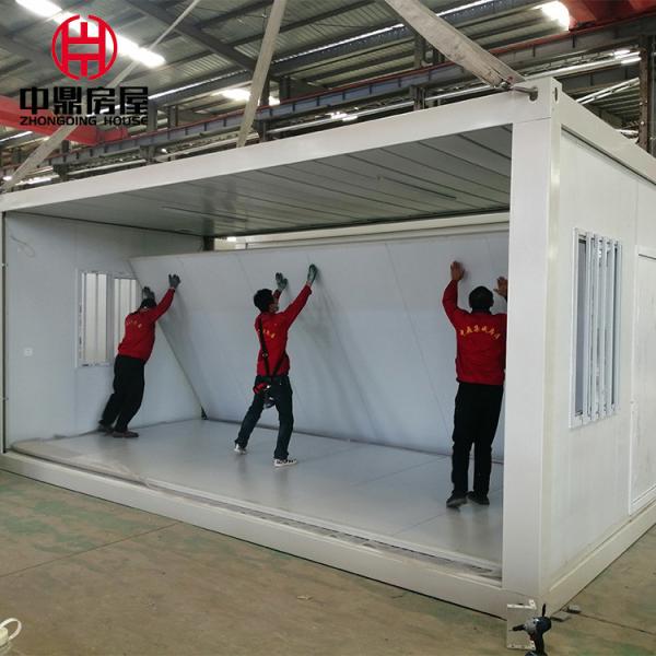Cheap Fully Furnished Folding Container Homes with Online Technical Support for sale
