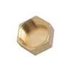 China CE ISO 1inch PN25 Copper End Cap Brass Plumbing Pipe Fittings For Pipe Connect on sale