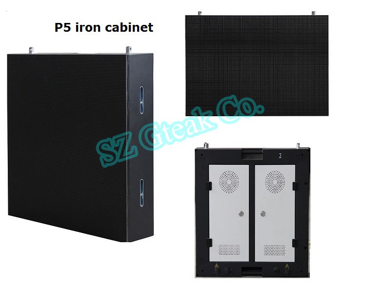 full color HUB75 P5 indoor led display module from led manufacturer in china