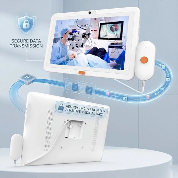 Bedside Tablet for Hospitals with Medical Information Touch Screen