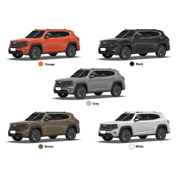 Orange Color 5-Seater Haval Dargo SUV Mid Size Plug In Hybrid SUV