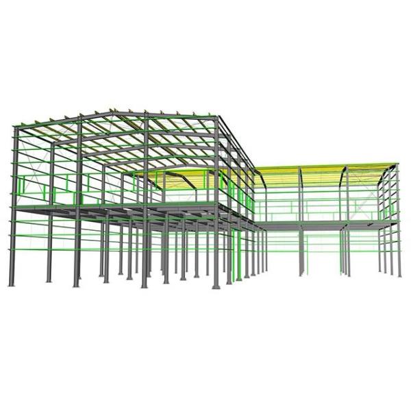 Industrial Prefabricated Steel Structures / Prefab Steel Shed Rapid Construction