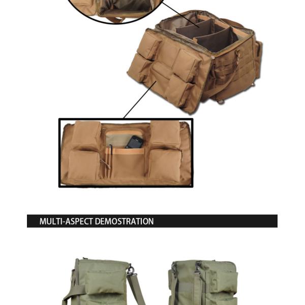 55L Capacity Multi-functional Waterproof Shoulder Backpack for Traveling and Camping